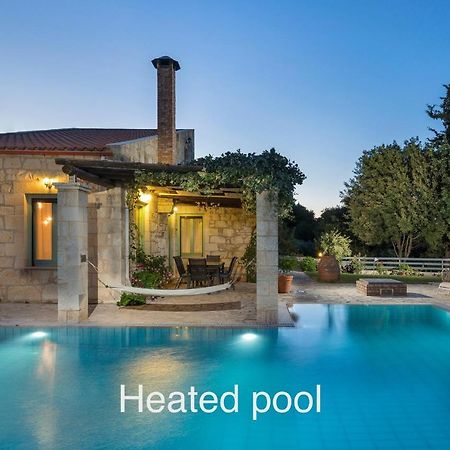 Boutique Villa Petra Amanda Heated Pool Optional Fílippos エクステリア 写真