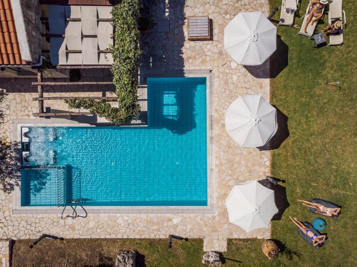 Boutique Villa Petra Amanda Heated Pool Optional Fílippos エクステリア 写真